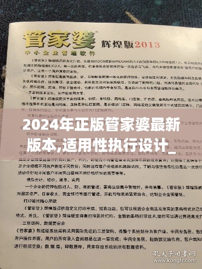 2024年正版管家婆最新版本,适用性执行设计_pro89.584