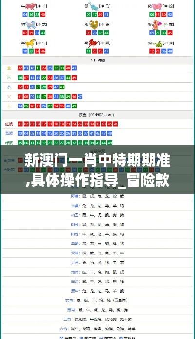 新澳门一肖中特期期准,具体操作指导_冒险款8.356