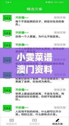 小雯菜谱澳门资料,实时更新解析说明_QHD2.782