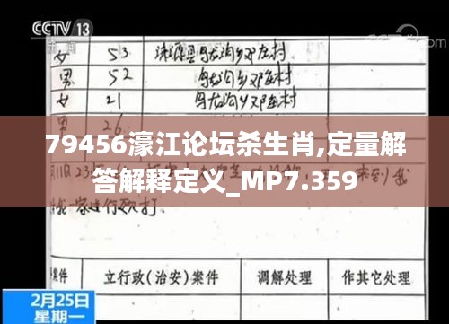 79456濠江论坛杀生肖,定量解答解释定义_MP7.359
