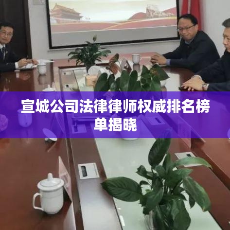 宣城公司法律律师权威排名榜单揭晓
