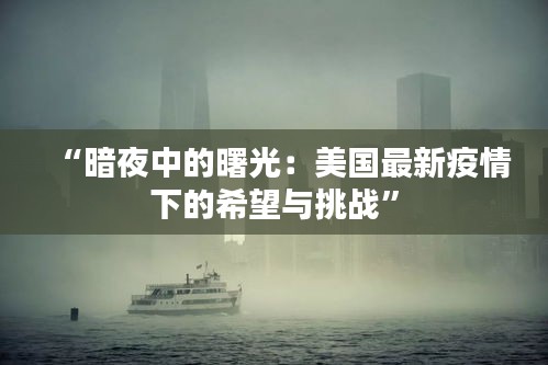 “暗夜中的曙光：美国最新疫情下的希望与挑战”