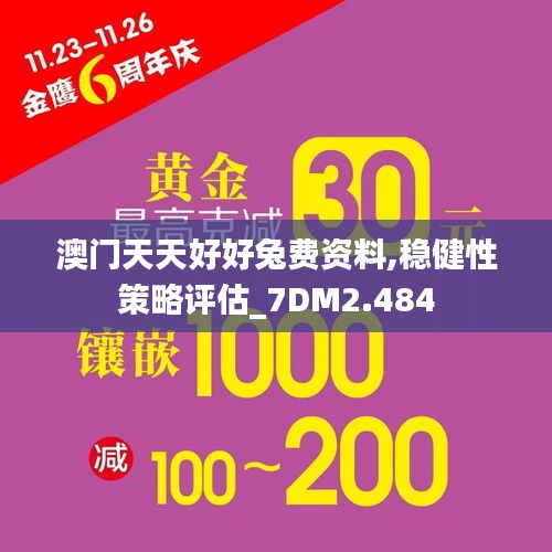 澳门天天好好兔费资料,稳健性策略评估_7DM2.484