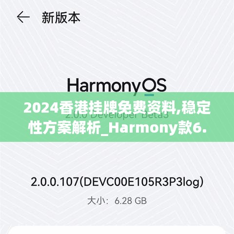 2024香港挂牌免费资料,稳定性方案解析_Harmony款6.980
