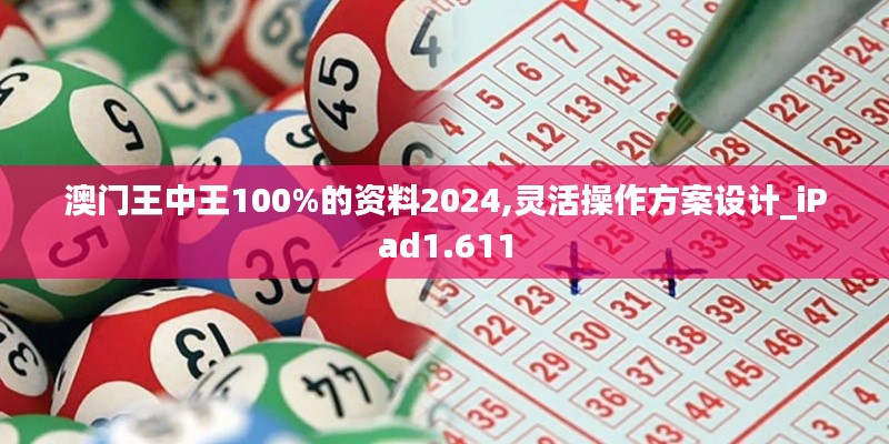 澳门王中王100%的资料2024,灵活操作方案设计_iPad1.611