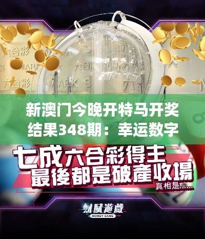 新澳门今晚开特马开奖结果348期：幸运数字的选择与命运的交织