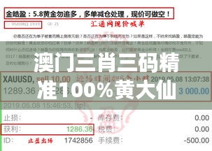 澳门三肖三码精准100%黄大仙348期：百分比背后的赌局