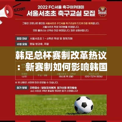 韩足总杯赛制改革热议：新赛制如何影响韩国足球生态？
