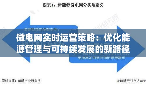 微电网实时运营策略：优化能源管理与可持续发展的新路径