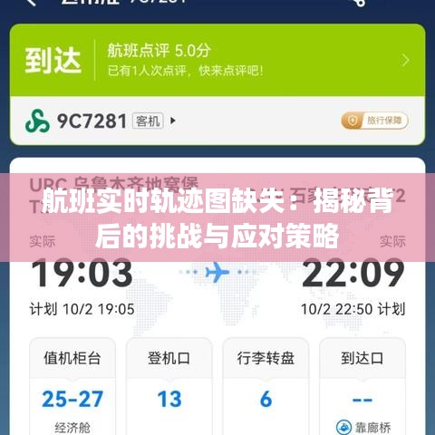 航班实时轨迹图缺失：揭秘背后的挑战与应对策略