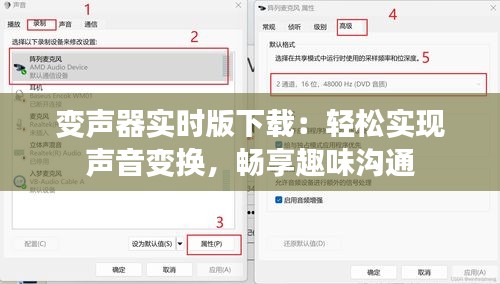 变声器实时版下载：轻松实现声音变换，畅享趣味沟通