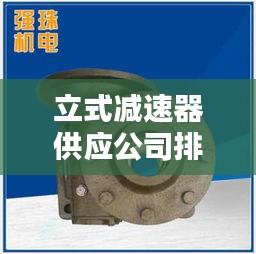 立式减速器供应公司排行榜及行业影响力解析