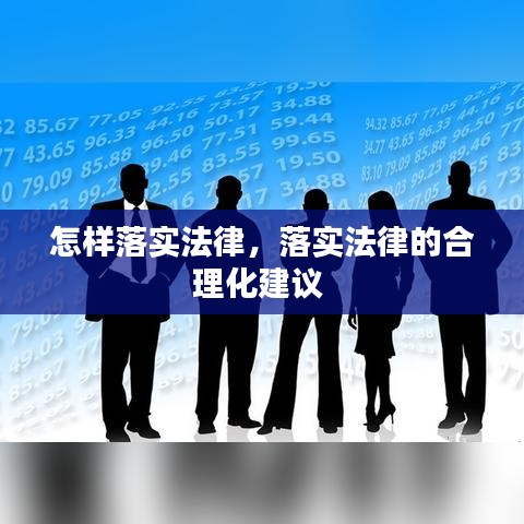 怎样落实法律，落实法律的合理化建议 