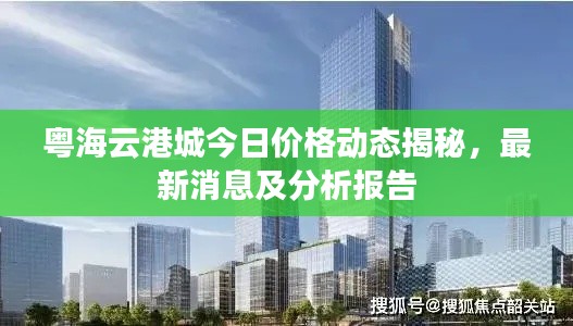 粤海云港城今日价格动态揭秘，最新消息及分析报告